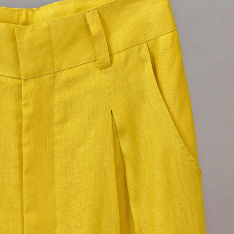 Linen Straight Relax Pants