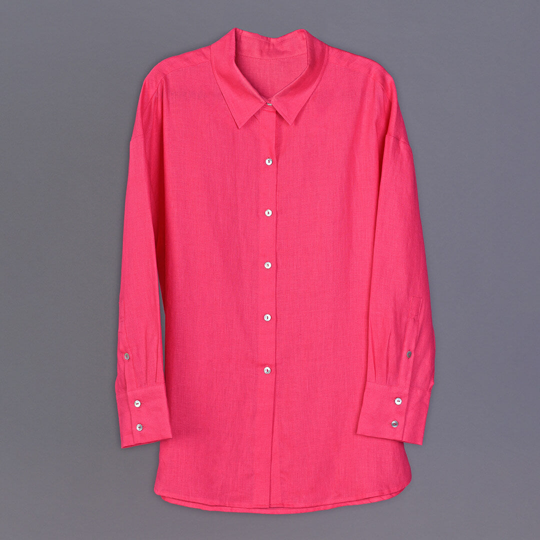 Linen Boyfriend Shirt