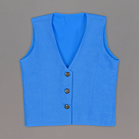 Linen Vest